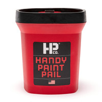 HANDy Red 1 qt. Plastic Bucket