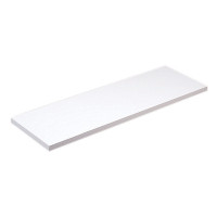 Knape & Vogt 10 in. H x 10 in. W x 36 in. D White Melatex Laminate/Particle Board Shelf