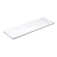 Knape & Vogt 12 in. H x 12 in. W x 48 in. D White Particleboard/Melatex Laminate Shelf Board