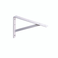 Knape & Vogt White Steel Bracket N/A Ga. 12 in. L 600 lb.