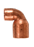 Mueller Streamline 3/4 in. Sweat x 1/2 in. Dia. Sweat Copper 90 Degree Elbow