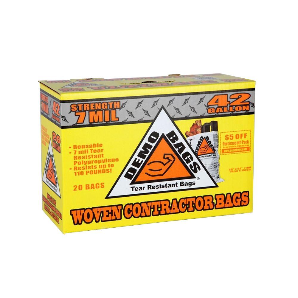 TRASH BAG CONTRACTORS 42 G Box 20 - Miller Industrial