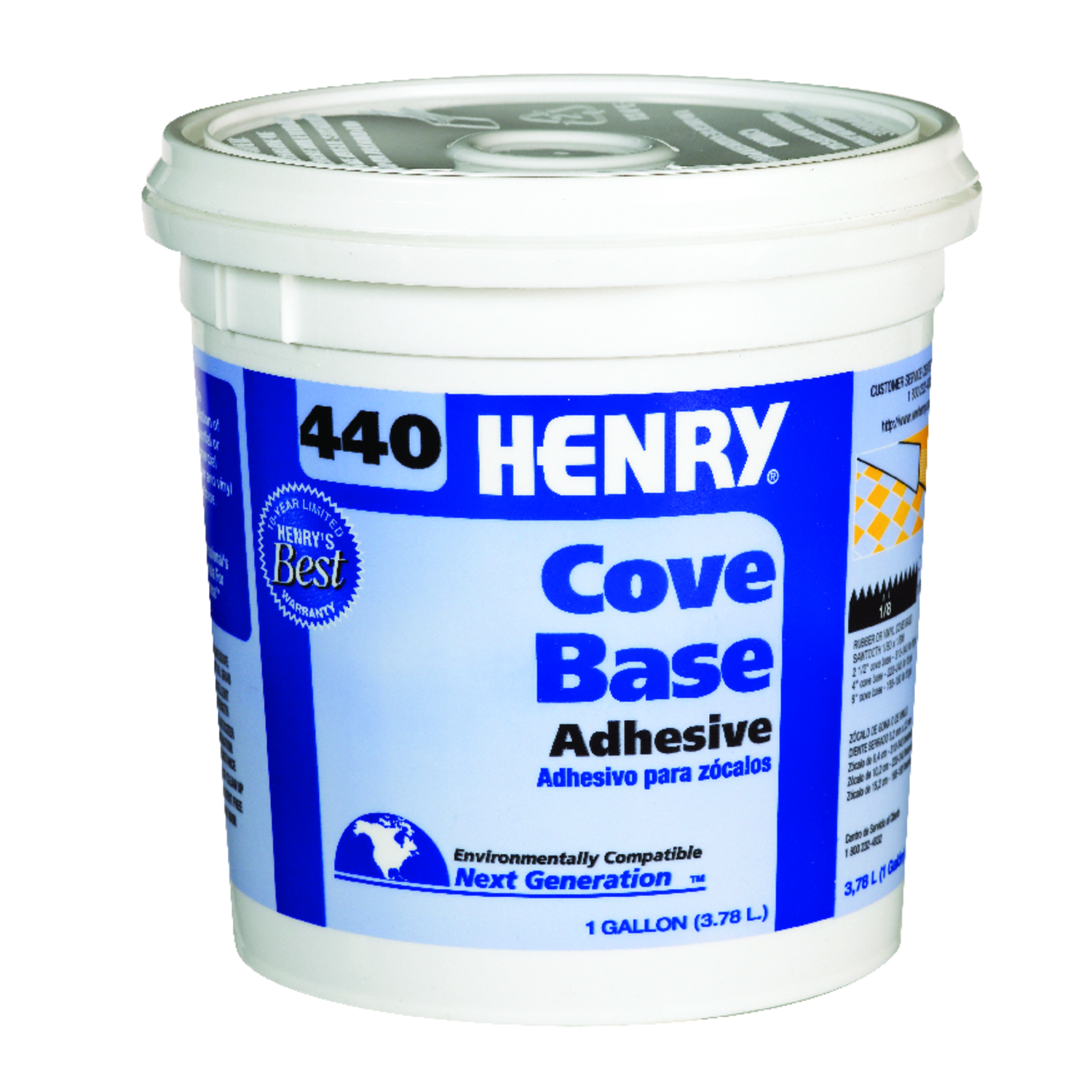 GLUE COVE LATEX GALLON HENRY - Miller Industrial