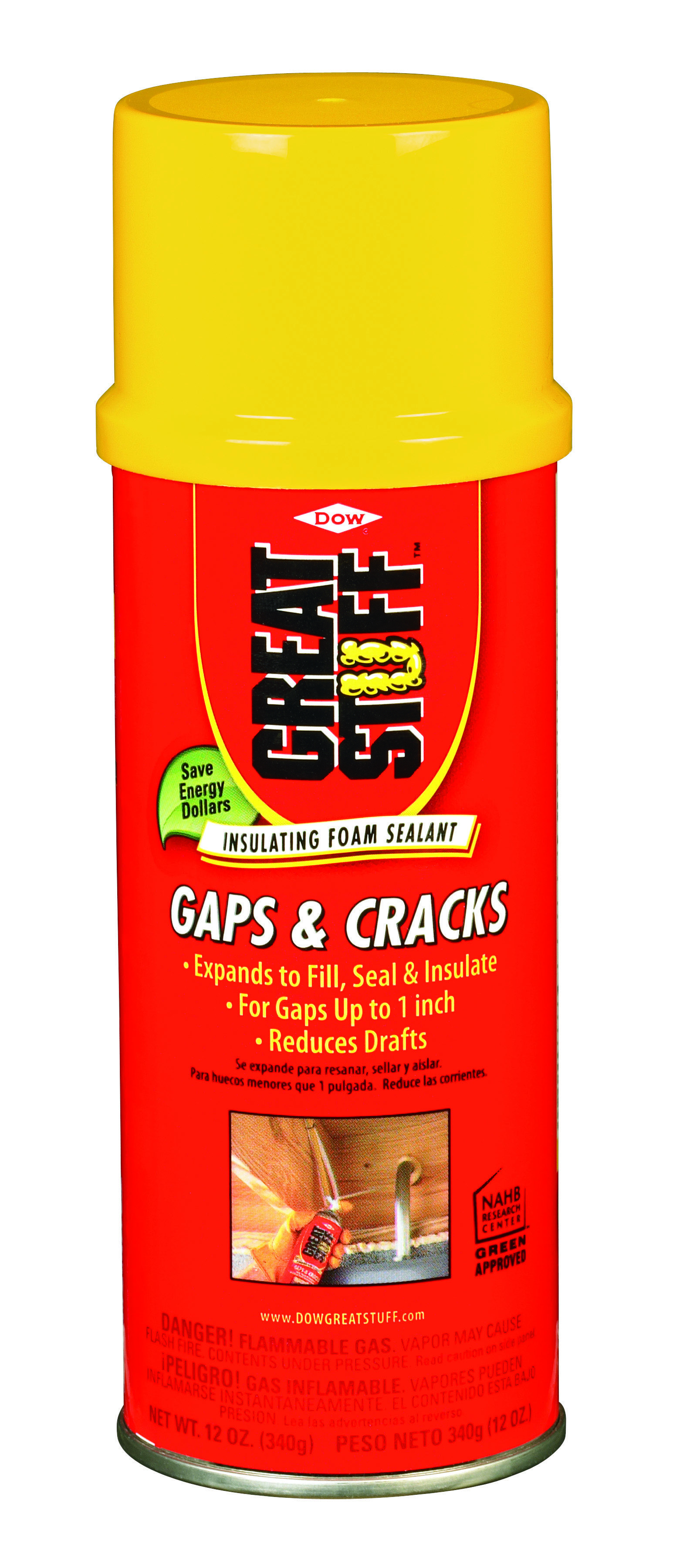 GREAT STUFF GAPS AND CRACKS 12 OUNCE - Miller Industrial