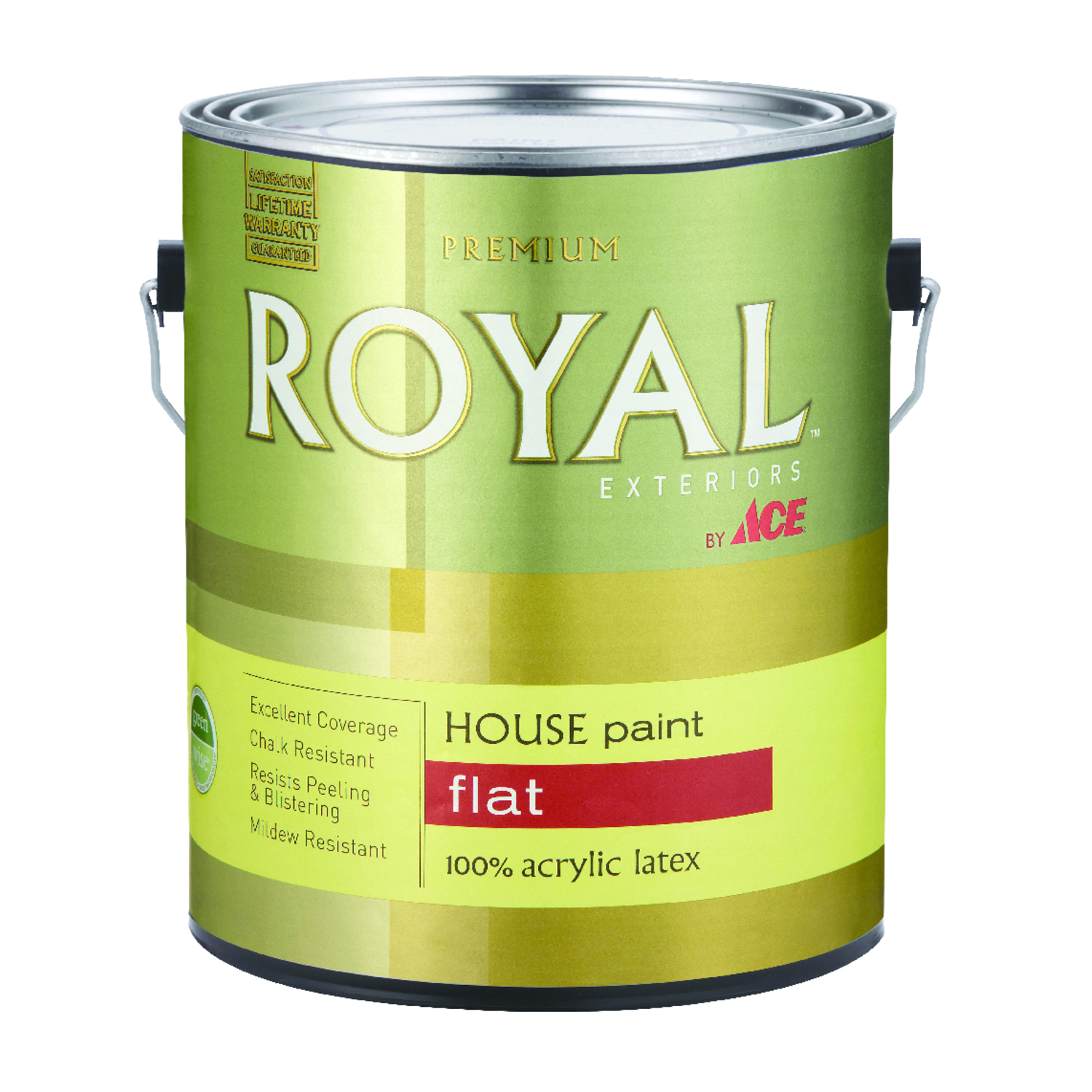 Ace Royal Flat Ultra White Latex Paint Indoor 1 gal. - Miller Industrial