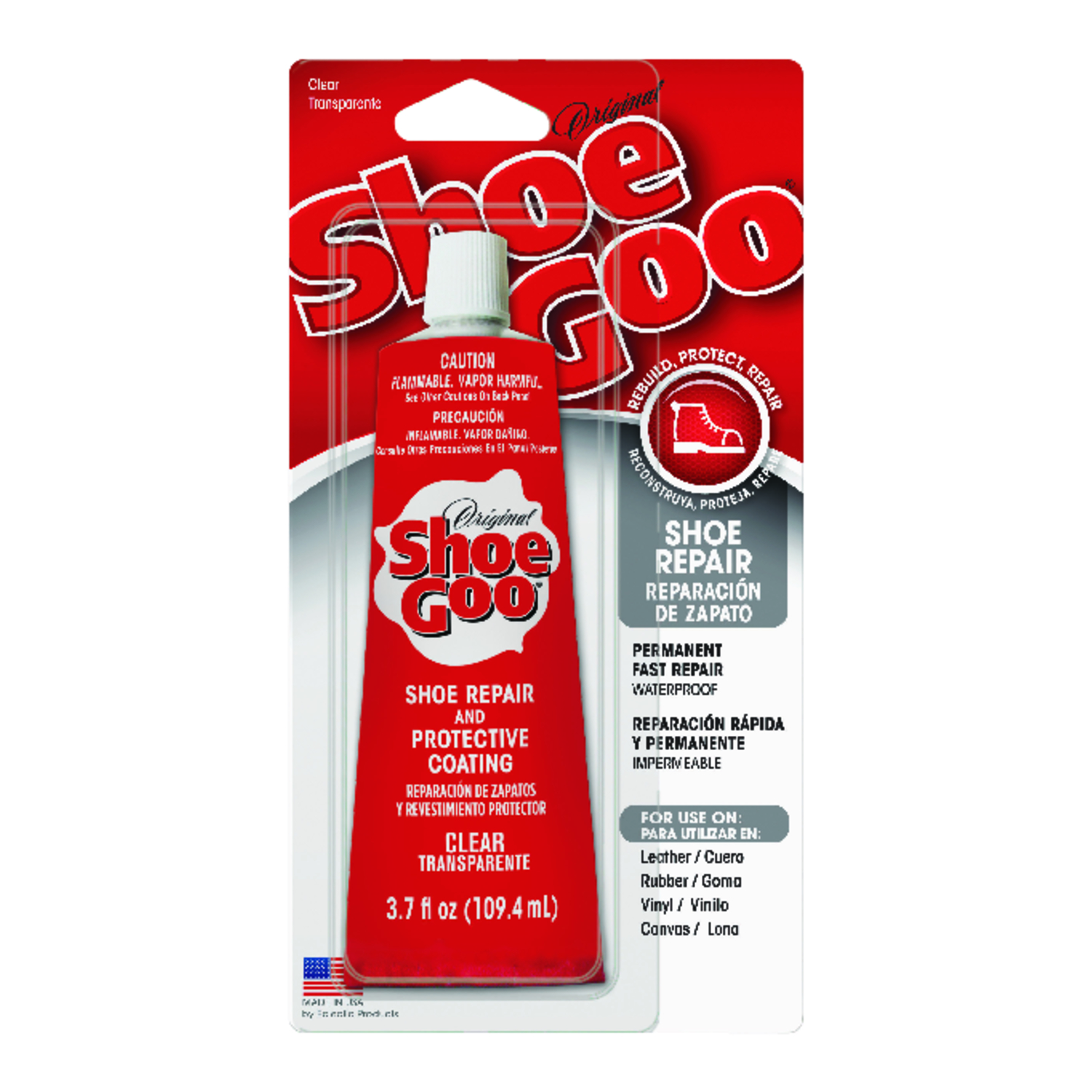 Shoe Goo Clear Shoe Repair and Protective Coating 3.7 oz. - Miller