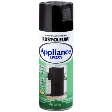 Rust-Oleum 7886830 Specialty Appliance Epoxy Spray Paint, 12 oz, Black