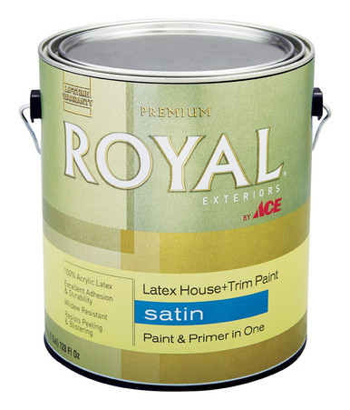 Ace Royal Flat Ultra White Latex Paint Indoor 1 gal. - Miller Industrial