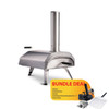 Ooni Karu 12" - Portable Wood and Charcoal Fired Outdoor Pizza Oven - Bundle Deal UU-P0A100 
