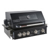 Smart Black 4 Burner Built-In BBQ - 401WB-BLK