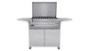 Tucker Charcoal Deluxe Pro BBQ on Cabinet