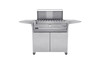 Tucker Charcoal Deluxe Pro BBQ on Cabinet