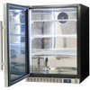 Schmick Under Bench Heated Glass Door Bar Fridge - SK156L-HD