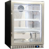 Schmick Quiet Running Front Venting Under Bench Heated Glass Door Bar Fridge - SK156R-HD 