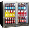 Schmick Quiet Running Heated Glass 2 Door Bar Fridge - SK246-HD