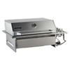 Smart 4-Burner Drop-In Gas BBQ With Slimline Hood and Drop-In Side Burner