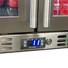 Beefeater Premium 7000 5 Burner Built In BBQ - BBF7655SA + Schmick Quiet Running Heated Glass 2 Door Bar Fridge - SK246-HD