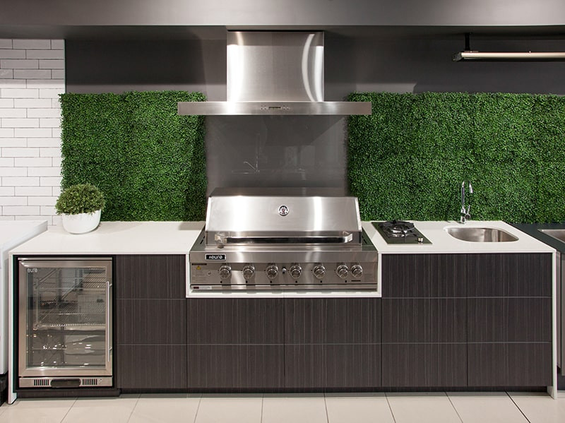 Euro Outdoor Kitchen VIVA Hooded BBQ The BBQ King One of