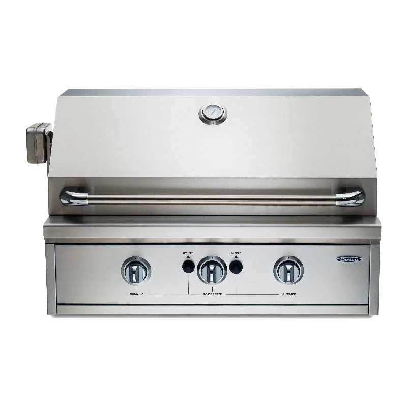 Capital 32″ Built In Open Grill BBQ with Solid Flat Plate PRO32RBI N/L The BBQ King One of