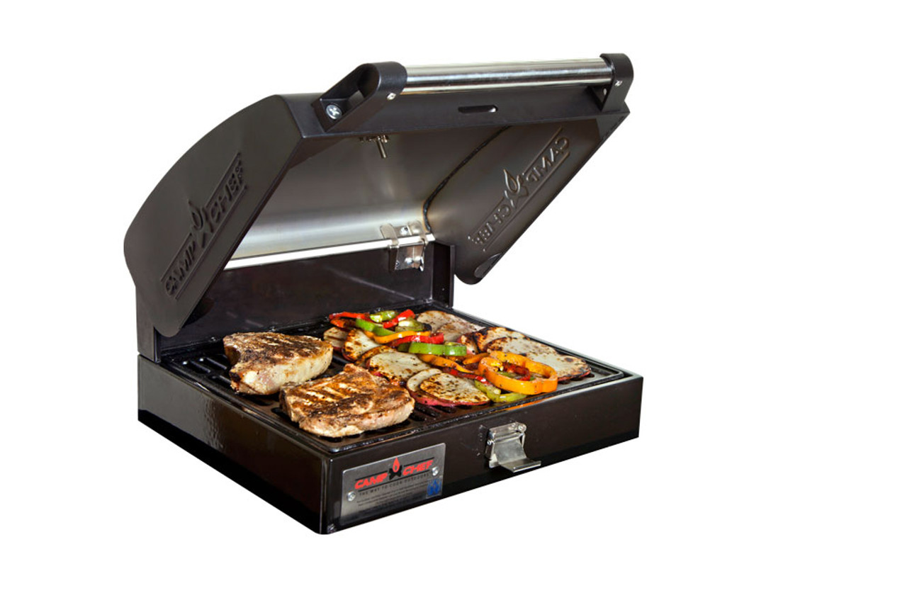 Camp Chef Deluxe BBQ Grill Box 30 The BBQ King