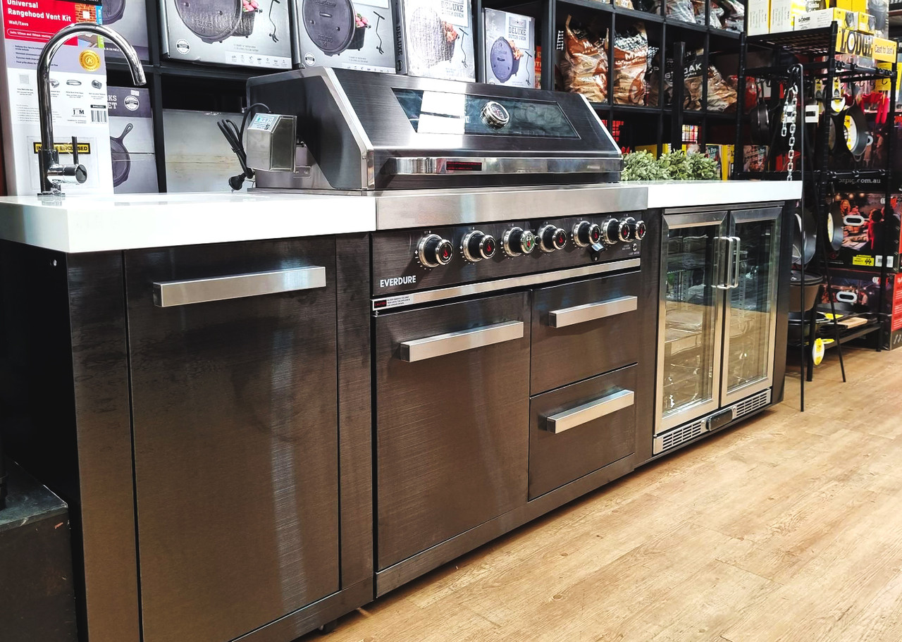 Everdure Neo Black Outdoor Kitchen 6BIMLPC21B The BBQ King One