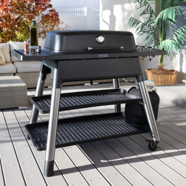 Everdure FORCE Gas BBQ with Stand (LPG) HBG2B (Black) The BBQ King