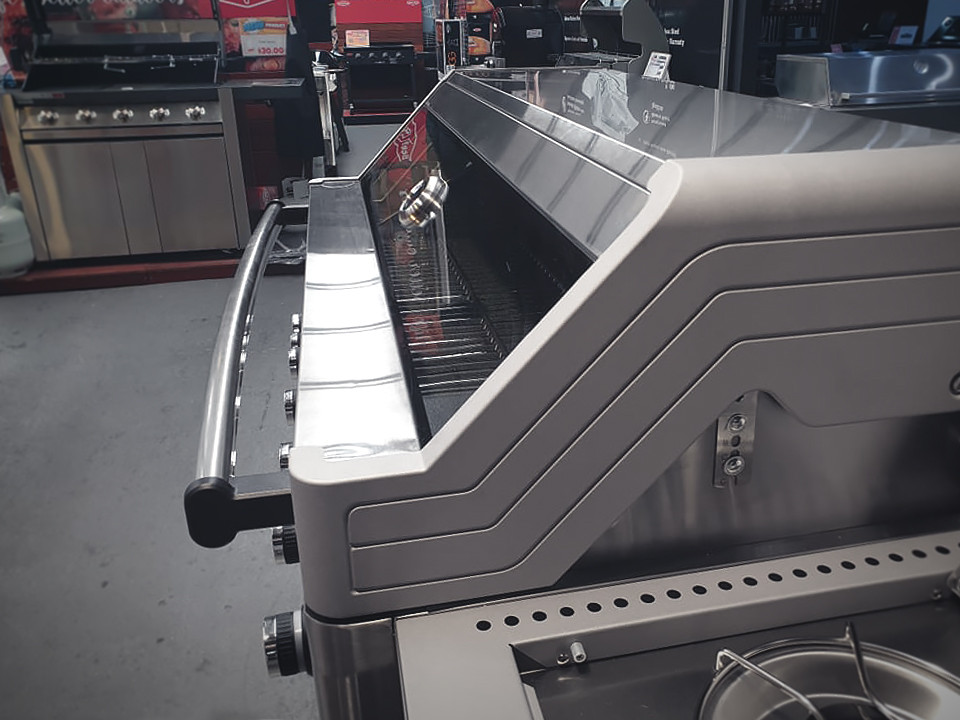 Everdure Hayman 4 Burner Stainless Steel Trolley BBQ E4TS The BBQ