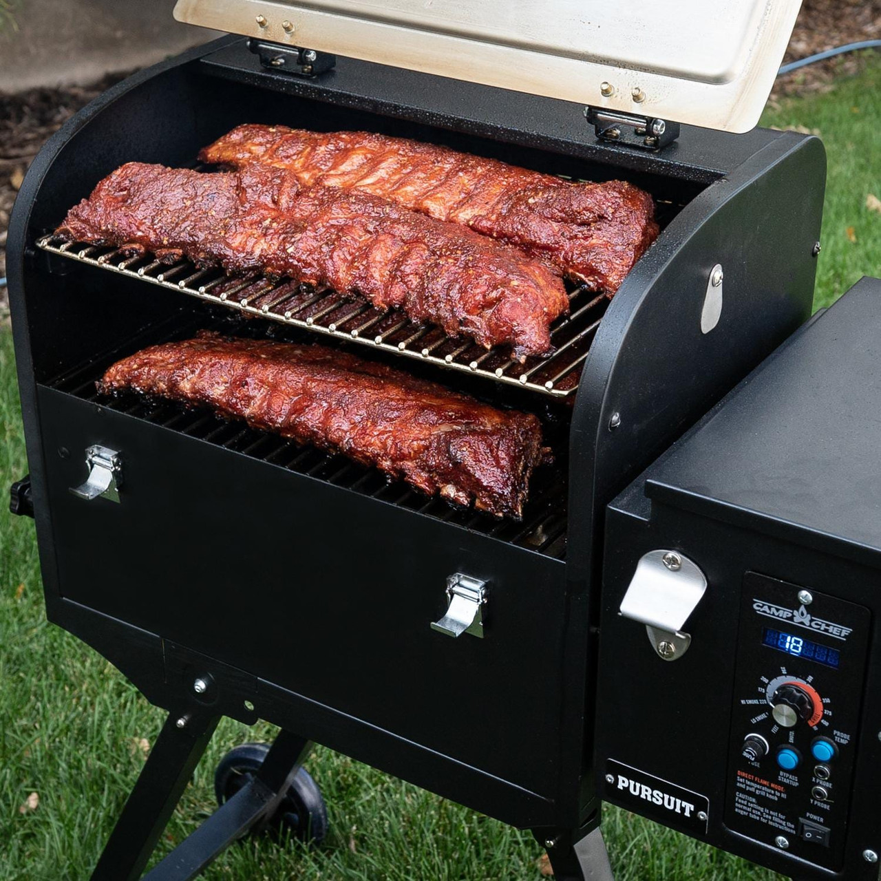 Camp Chef Pursuit 20 Pellet Grill PPG20 The BBQ King One of