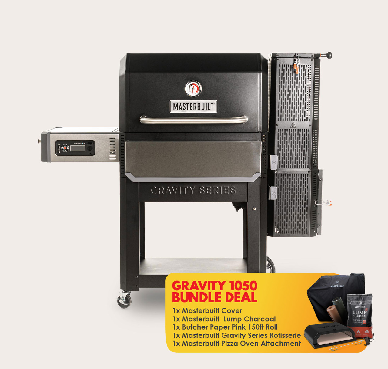 Masterbuilt Gravity Series 1050 Digital Charcoal Grill Smoker