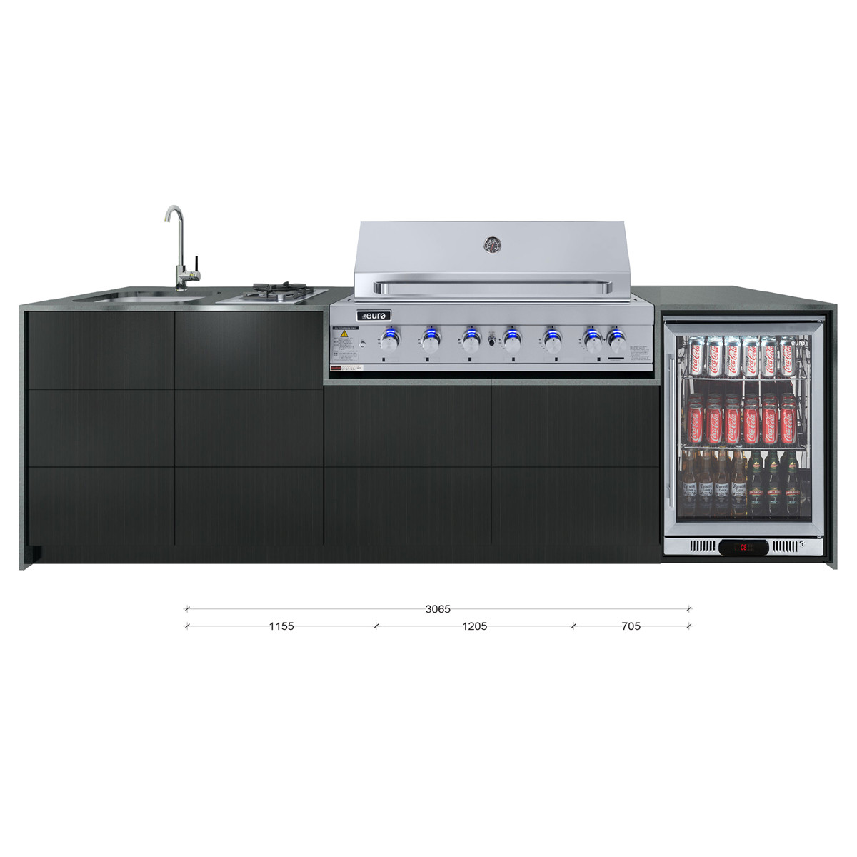 Outdoor Kitchens Outdoor Kitchens by Brand Euro Outdoor The BBQ