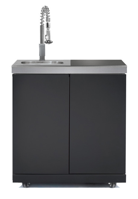 Galaxy Sink, Bin & Storage Module Black Galaxy Sink, Bin & Storage Module Black