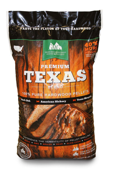 Green Mountain Grills Premium TEXAN Pellets GMG-2004