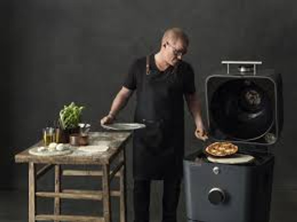 Everdure by Heston Blumenthal 4K Electric Ignition Charcoal BBQ Oven (Black) - HBCE4KG