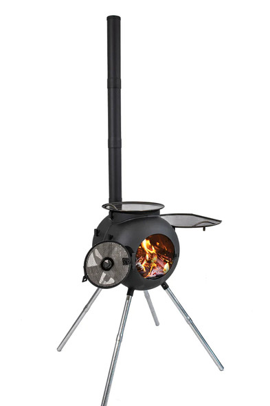  Ozpig Series 2 Portable Wood Fired BBQ Stove and Heater - OZP001-02 