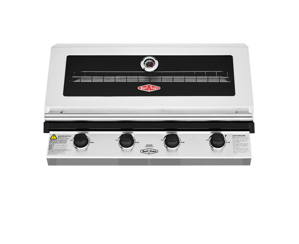 Beefeater 1200 Stainless Steel Series 4 burner Built-in BBQ - BBG1240SB