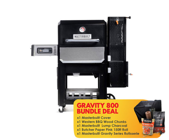 Masterbuilt Gravity Series 800 Digital Charcoal Griddle + Grill + Smoker