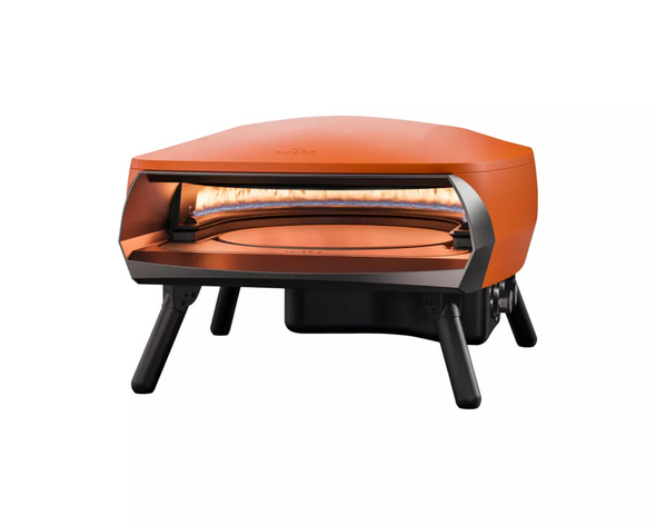 WITT Etna Rotante Orange 16 Inch Gas Pizza Oven Essentials Bundle