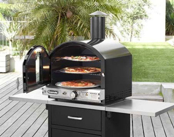 GASMATE Vitreous Enamel Deluxe Pizza Oven - PO106