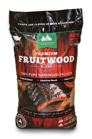 Green Mountain Grills Premium Fruitwood Pellets GMG-2003