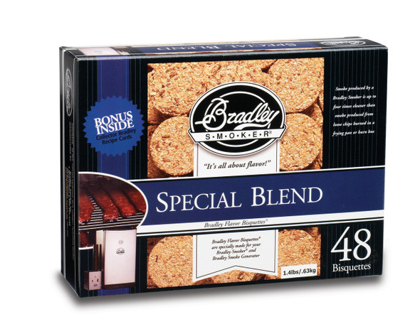BRADLEY Special Blend Bisquettes 48 Pack SB48