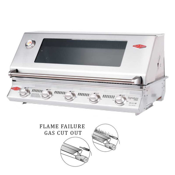 Beefeater Signature 3000S 5 Burner Built-In with  Flame Failure BBQ - BS12350