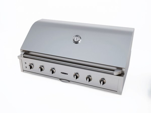 Capital 52" Freestanding  BBQ with Solid Flat Plate ACG52RFS1L