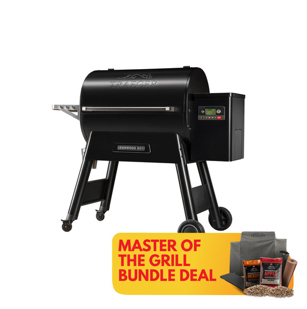 Traeger Ironwood 885 Pellet Grill - TFB89BLFC - Master of the Grill Deal 