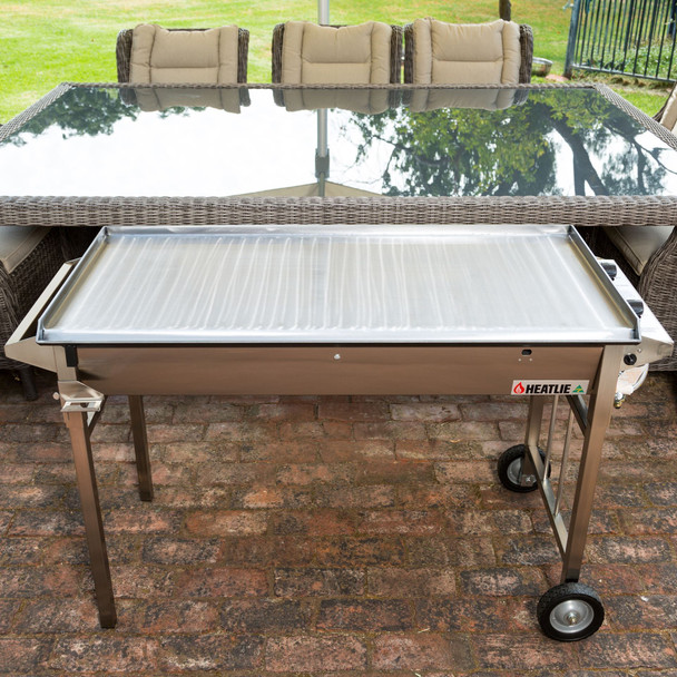 Heatlie 850 Stainless Steel Mobile BBQ