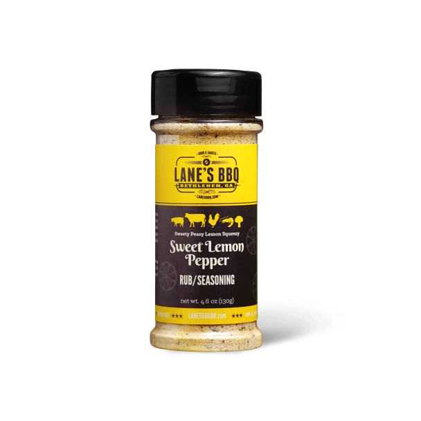 Lane's BBQ Sweet Lemon Pepper Rub