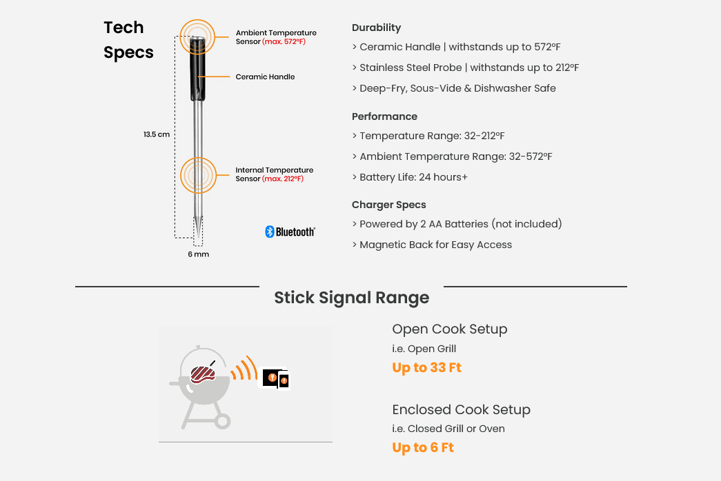 MeatStick X Duo Bundle, 2-Probe Package