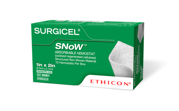 Surgicel 2081 - SNoW® Hemostat, 1" x 2"