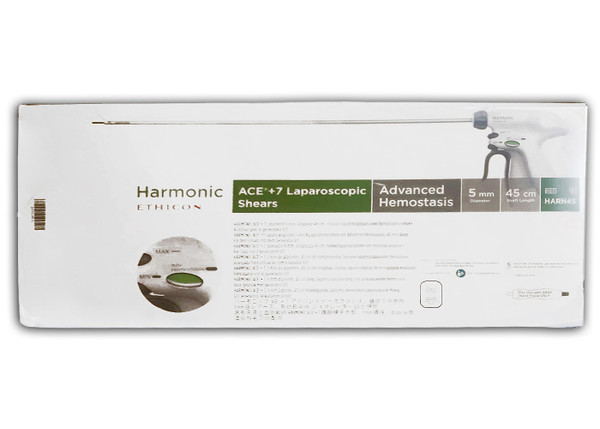 HARH45 - Ethicon HARMONIC ACE®+7 Shears with Advanced Hemostasis (5mm x 45cm)