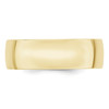 Lex & Lu 10k Yellow Gold 7mm LTW Comfort Fit Band Ring- 2 - Lex & Lu