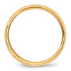 Lex & Lu 14k Yellow Gold 6mm Bevel Edge Comfort Fit Band Ring- 2 - Lex & Lu